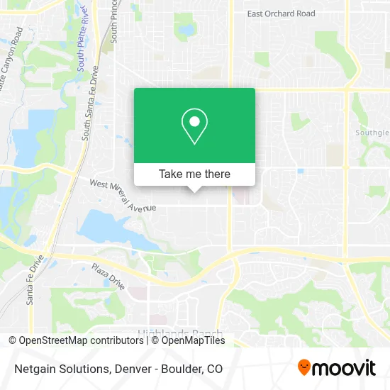 Netgain Solutions map