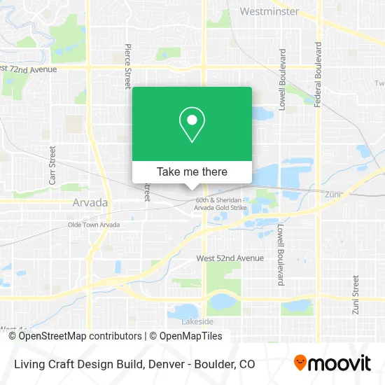 Living Craft Design Build map