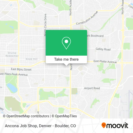 Ancona Job Shop map
