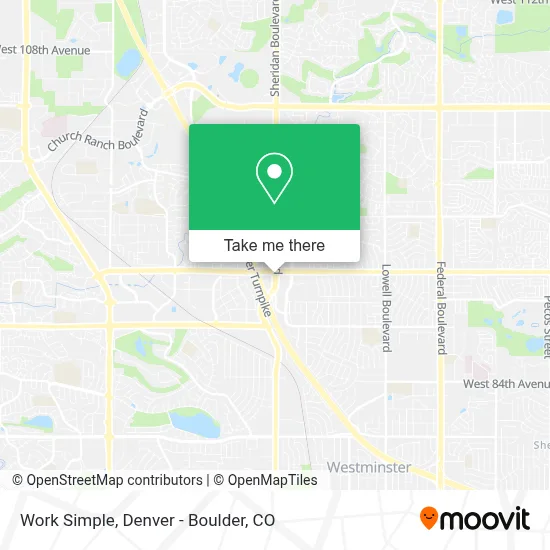 Work Simple map
