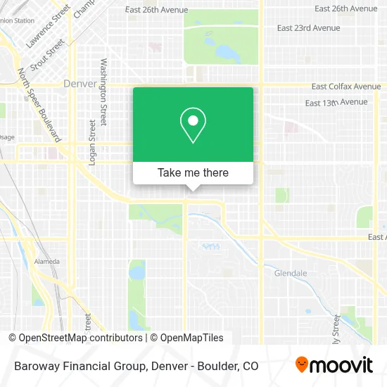 Baroway Financial Group map