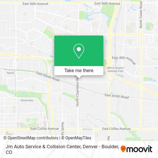 Jm Auto Service & Collision Center map