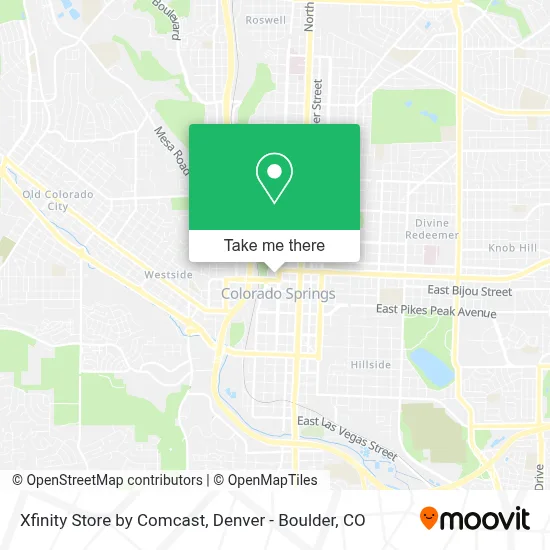 Xfinity Store by Comcast map