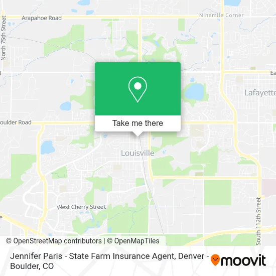 Jennifer Paris - State Farm Insurance Agent map
