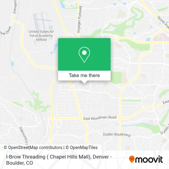 I-Brow Threading ( Chapel Hills Mall) map