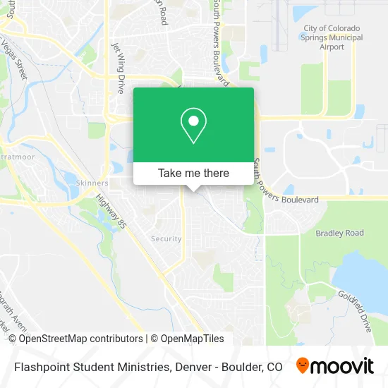 Flashpoint Student Ministries map