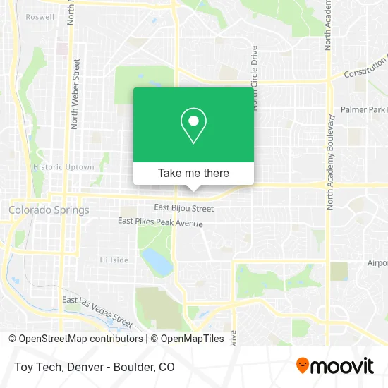 Toy Tech map