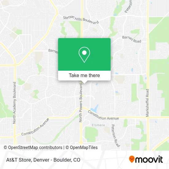 At&T Store map