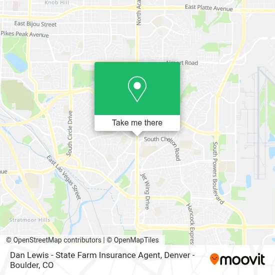 Dan Lewis - State Farm Insurance Agent map
