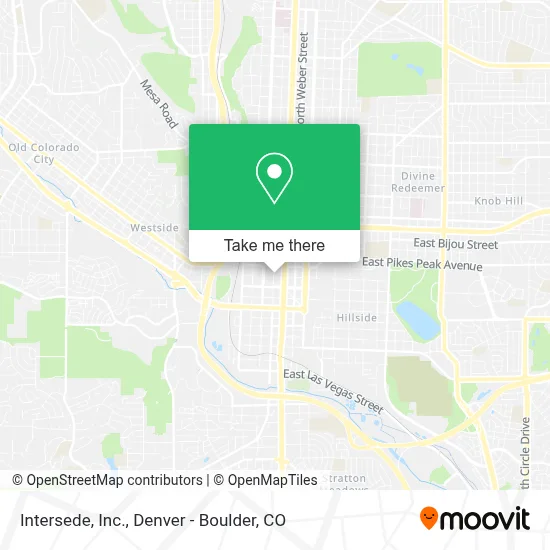 Intersede, Inc. map