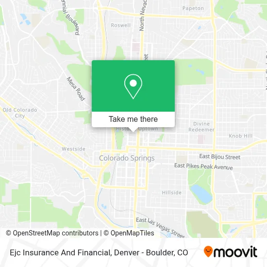 Ejc Insurance And Financial map