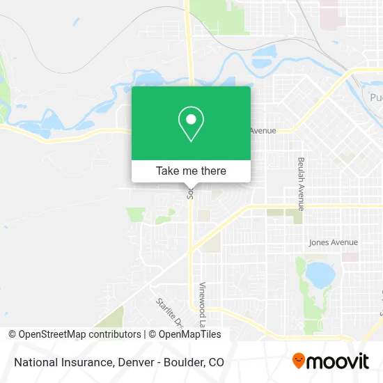 National Insurance map