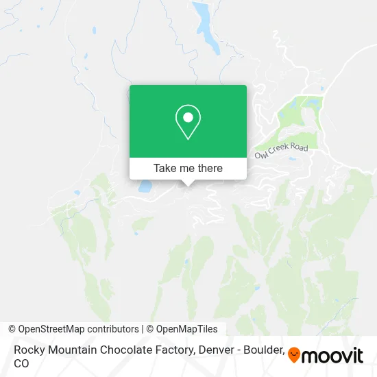 Rocky Mountain Chocolate Factory map