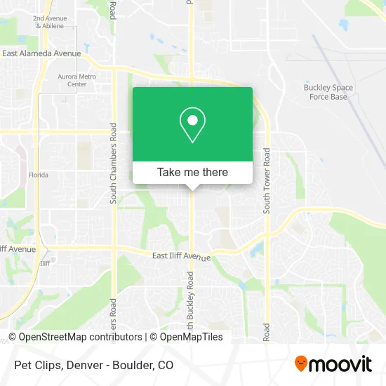 Pet Clips map