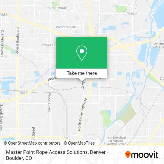 Master Point Rope Access Solutions map