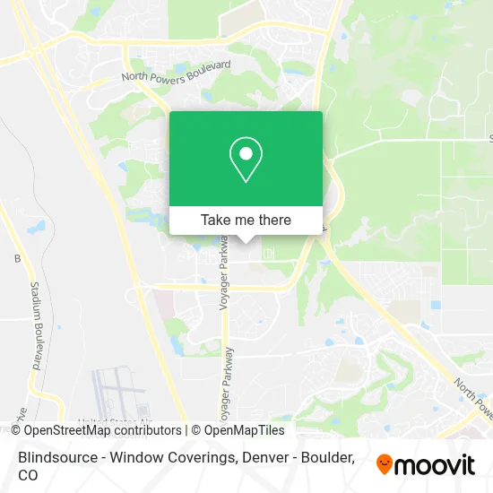 Blindsource - Window Coverings map