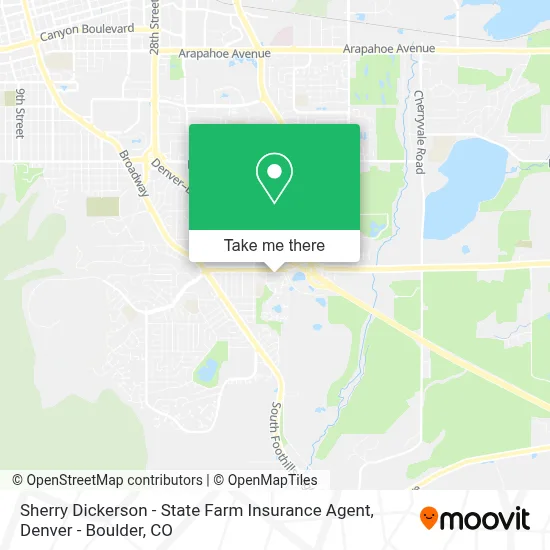 Sherry Dickerson - State Farm Insurance Agent map