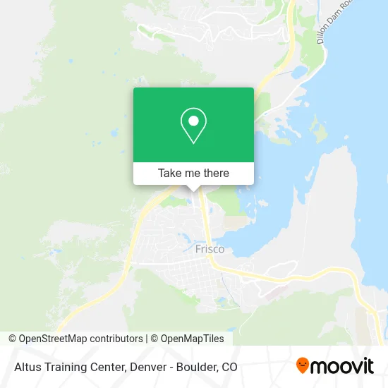 Altus Training Center map
