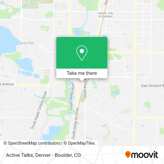 Active Talks map