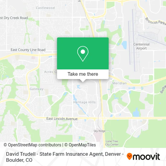 David Trudell - State Farm Insurance Agent map