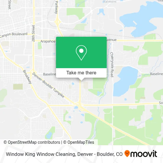 Window King Window Cleaning map