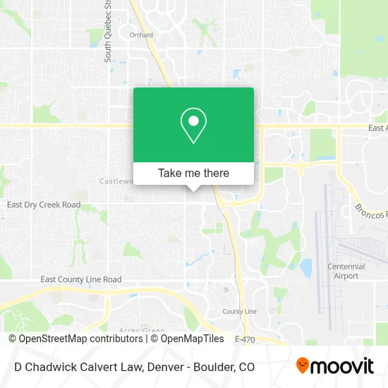 D Chadwick Calvert Law map