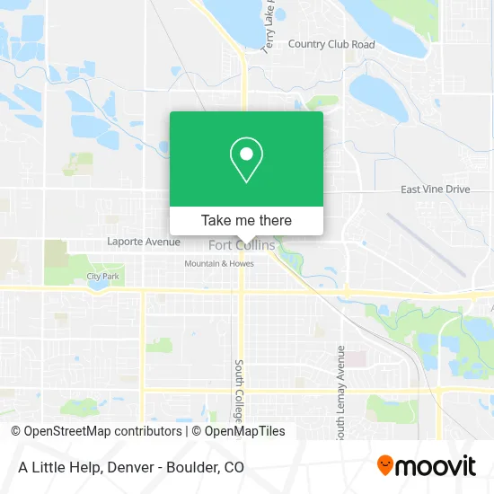 A Little Help map