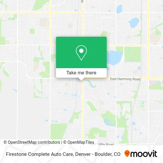 Firestone Complete Auto Care map