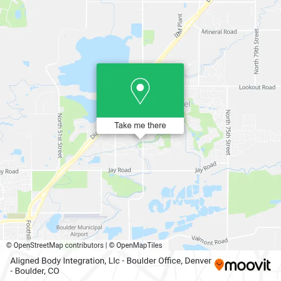 Aligned Body Integration, Llc - Boulder Office map