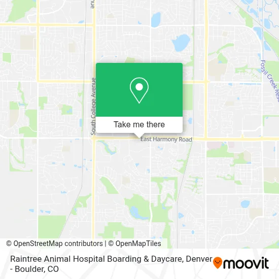 Raintree Animal Hospital Boarding & Daycare map