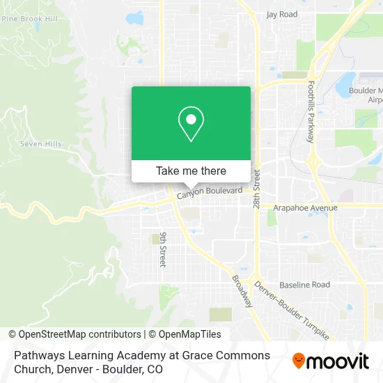 Pathways Learning Academy at Grace Commons Church map