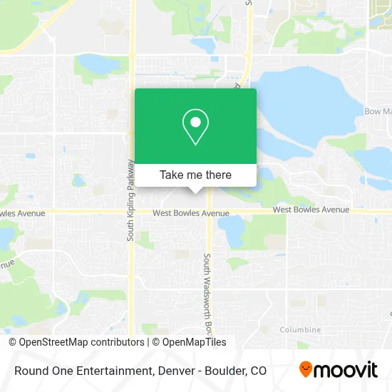 Round One Entertainment map