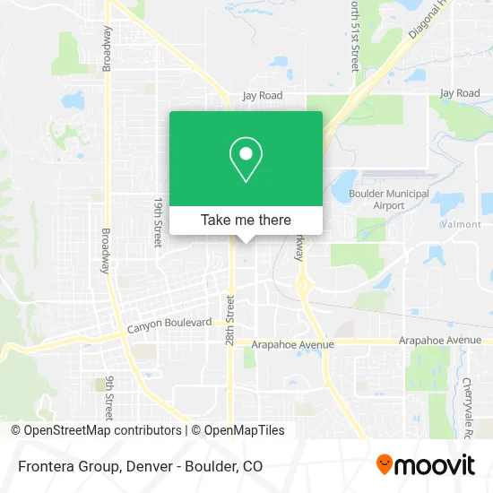 Frontera Group map