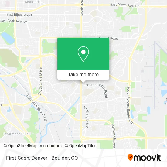 First Cash map