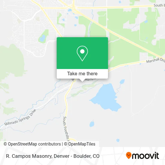 R. Campos Masonry map