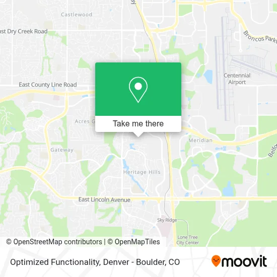 Optimized Functionality map