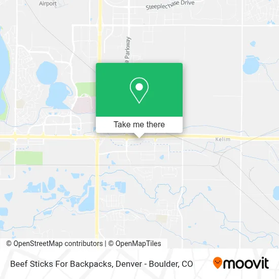 Beef Sticks For Backpacks map