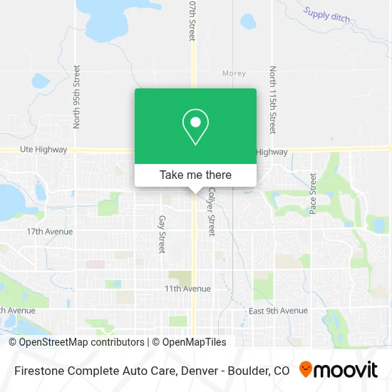 Firestone Complete Auto Care map