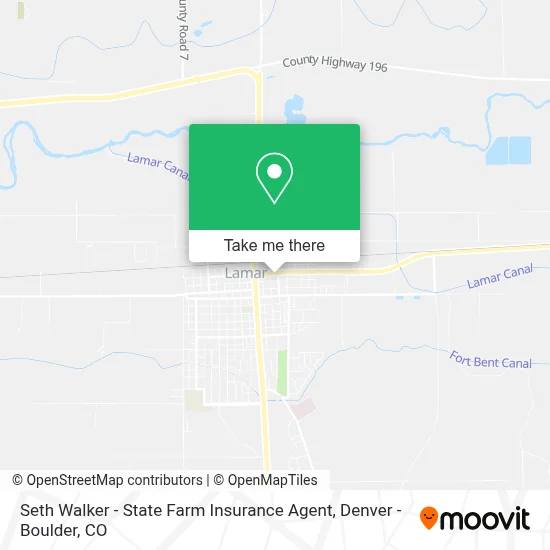 Seth Walker - State Farm Insurance Agent map