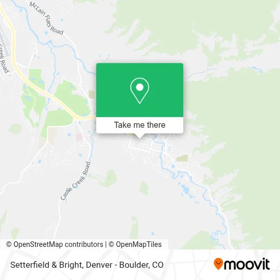 Setterfield & Bright map