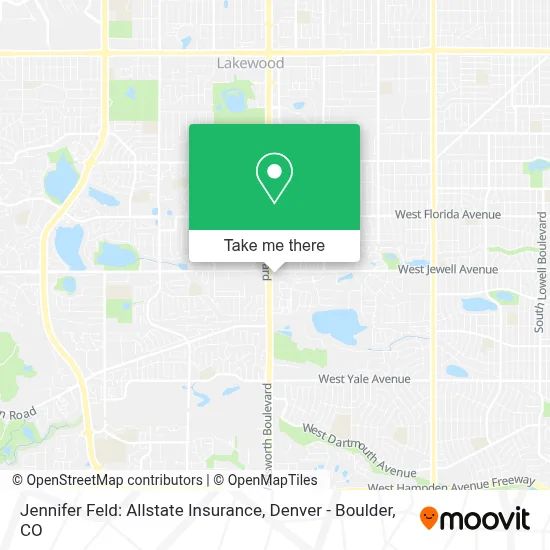 Jennifer Feld: Allstate Insurance map