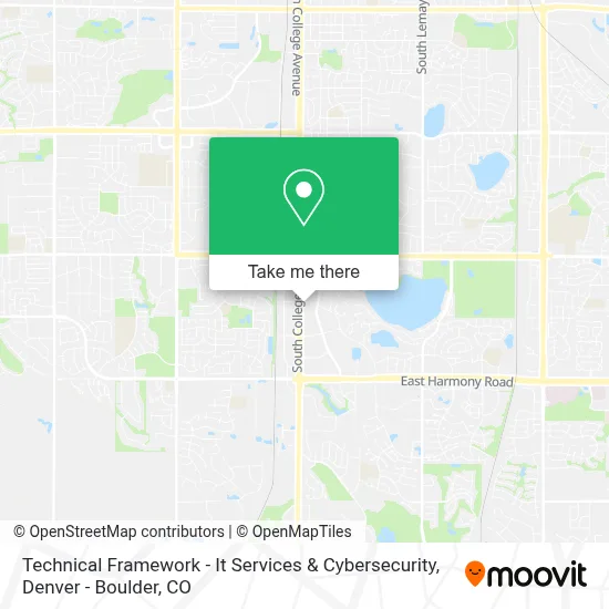 Technical Framework - It Services & Cybersecurity map
