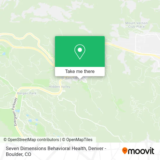 Seven Dimensions Behavioral Health map