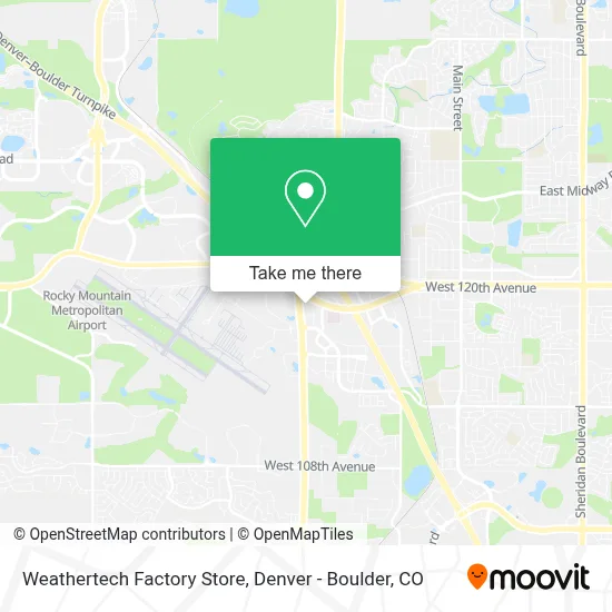 Weathertech Factory Store map