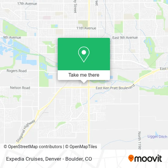 Expedia Cruises map