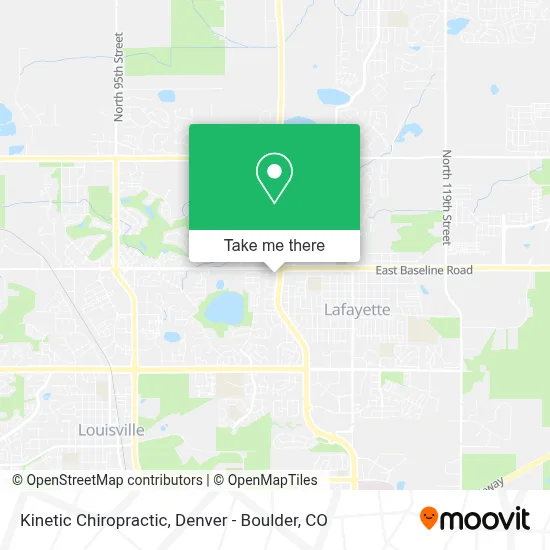 Kinetic Chiropractic map