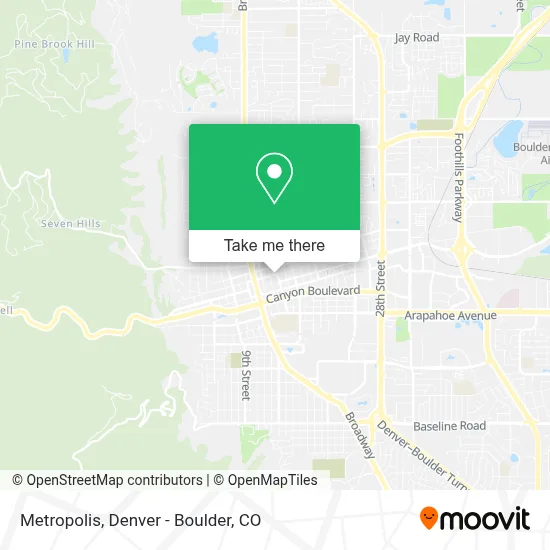 Metropolis map