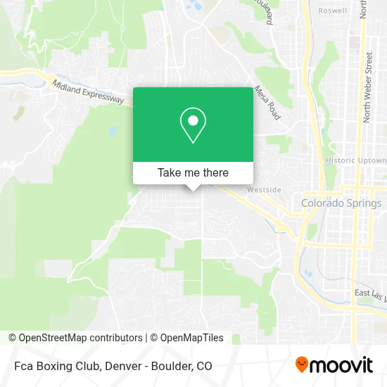 Fca Boxing Club map