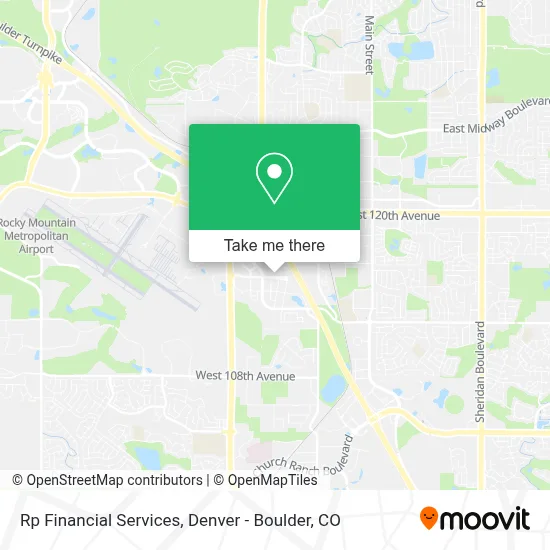 Rp Financial Services map