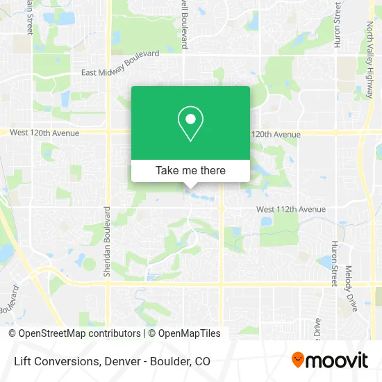 Lift Conversions map